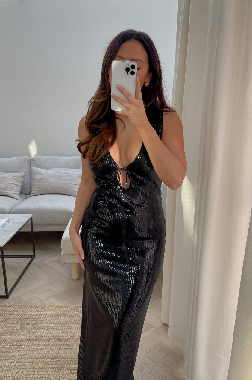 The Blaise Dress in Black