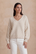 The Jenny Jumper in Off White