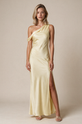 The Gia Dress in Lemon