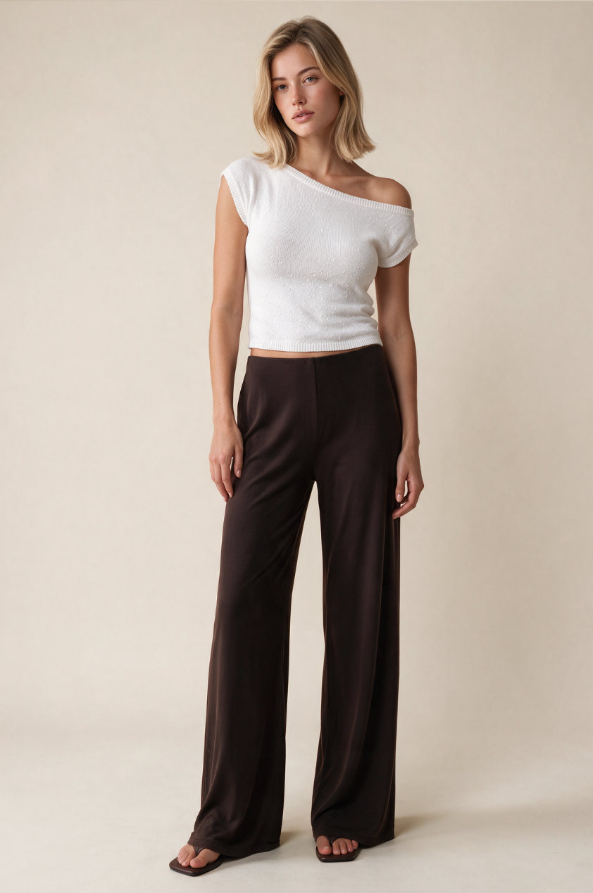The Merisol Top in White