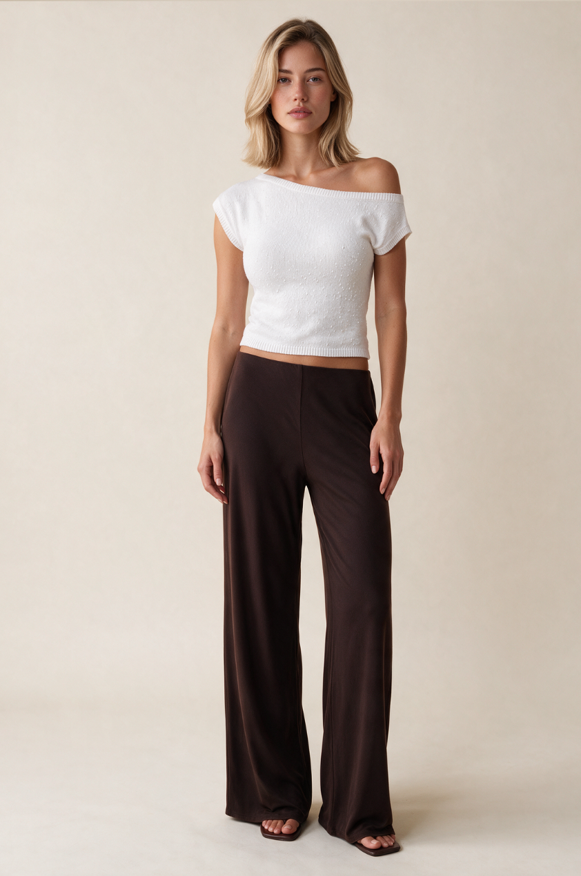 The Merisol Top in White