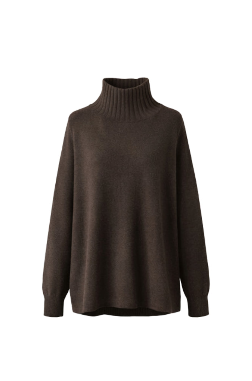 The Alma Jumper in Dark Espresso