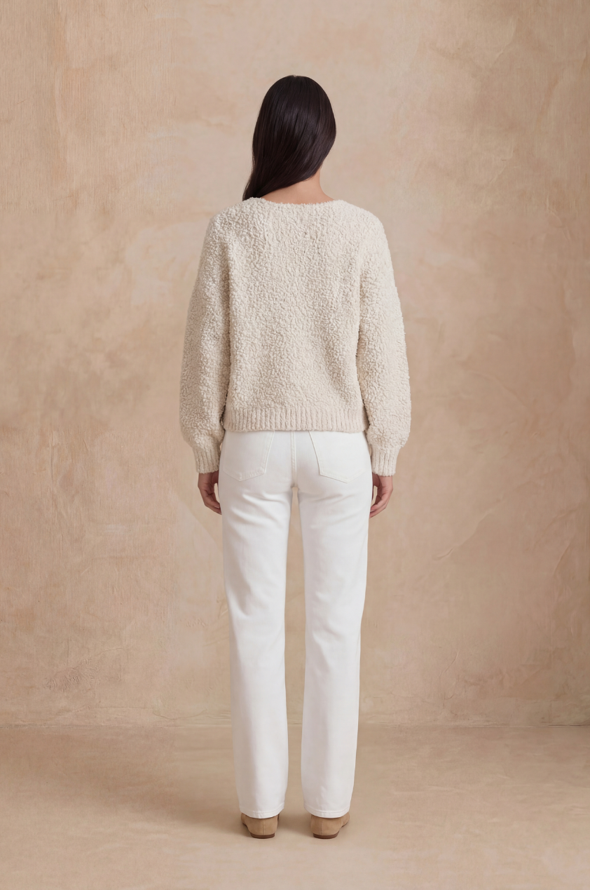 The Jenny Jumper in Off White