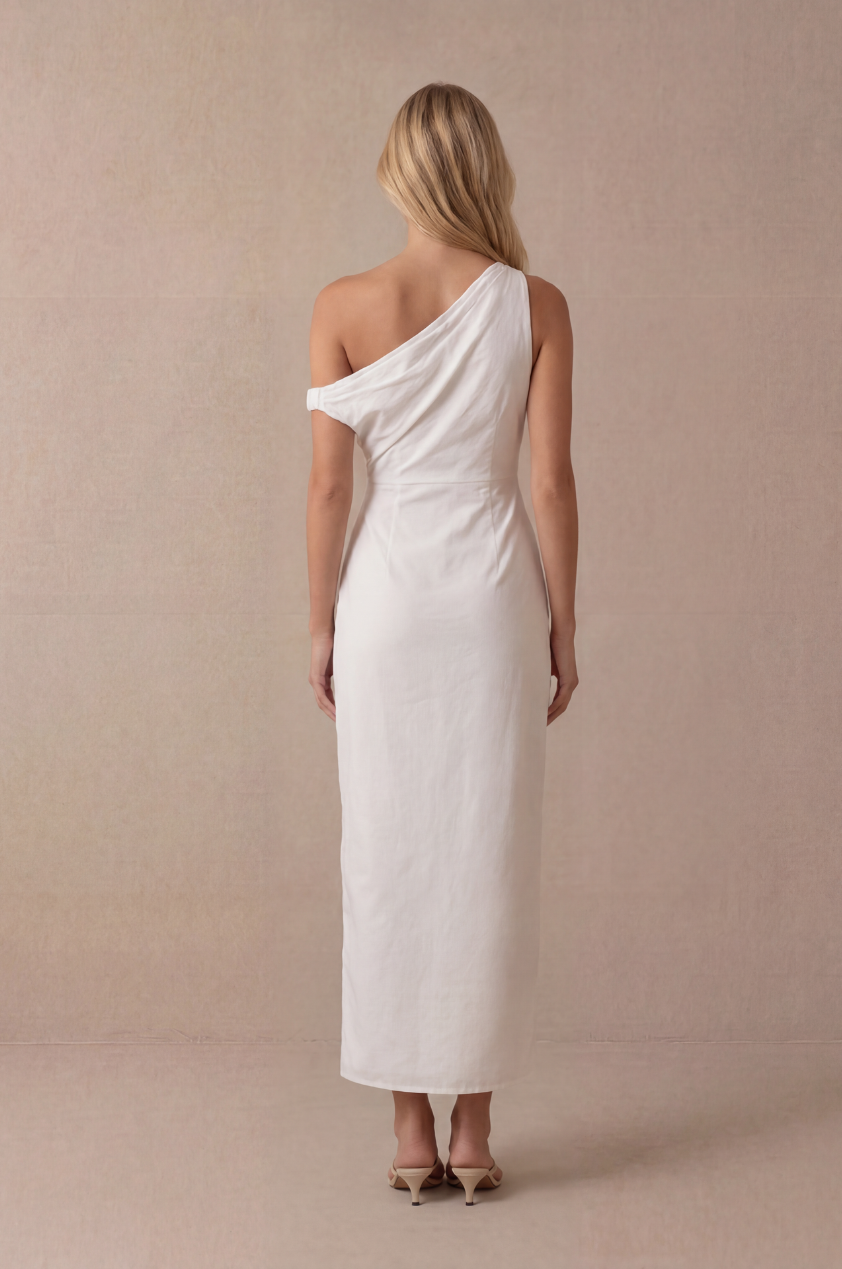 The Jaspin Dress in White