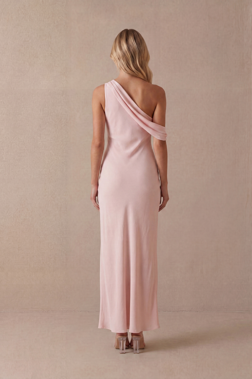 The Gia Dress in Musk