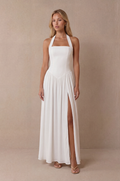 The Abigail Dress in Ivory